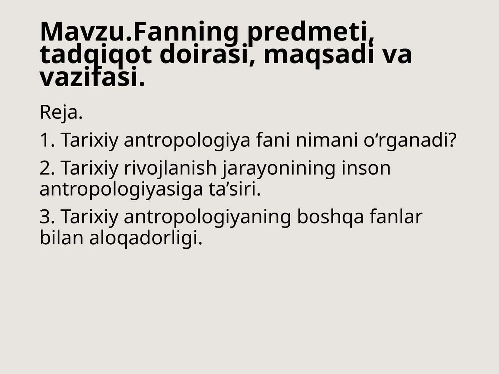 Fanningpredmeti,tadqiqotdoirasi,maqsadivavazifasi 1