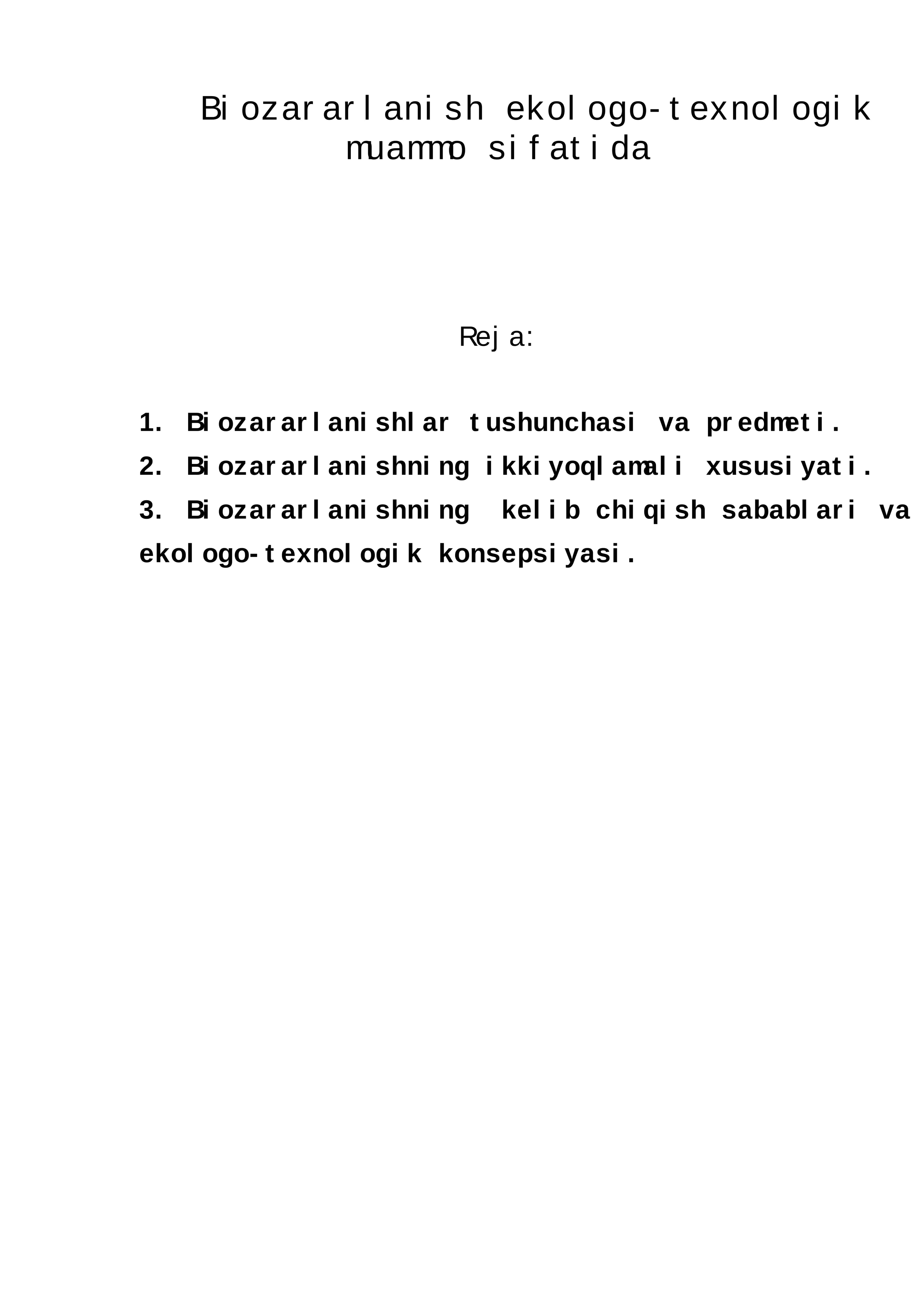 Biozararlanishlar