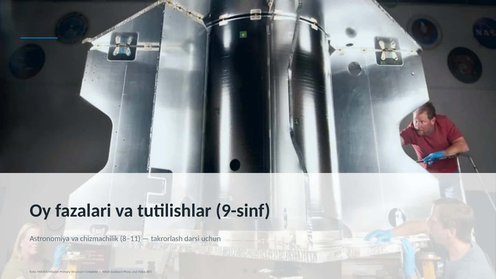 Oy fazalari va tutilishlar (9-sinf) 1