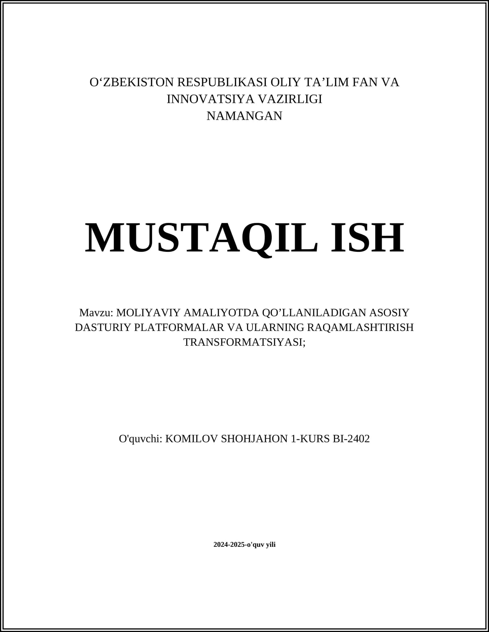 1С Buxgalteriya dasturi 1