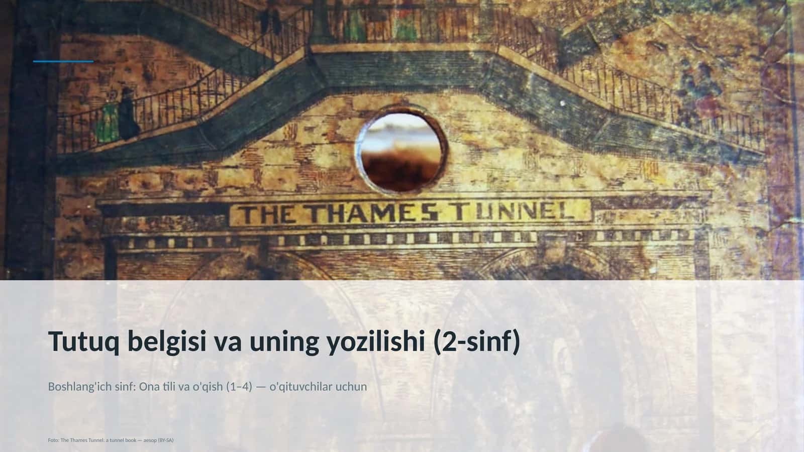 Tutuq belgisi va uning yozilishi (2-sinf) 1