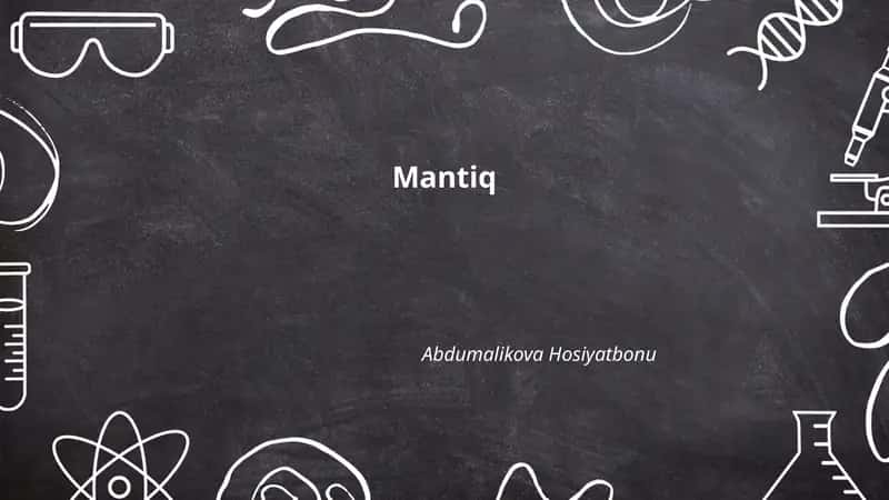 Mantiq 1