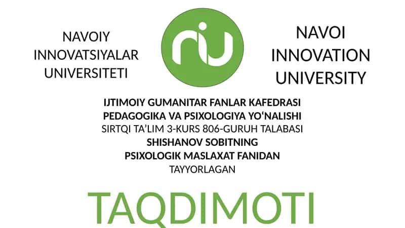 Realizm Bo‘yicha Maslahatlar 1