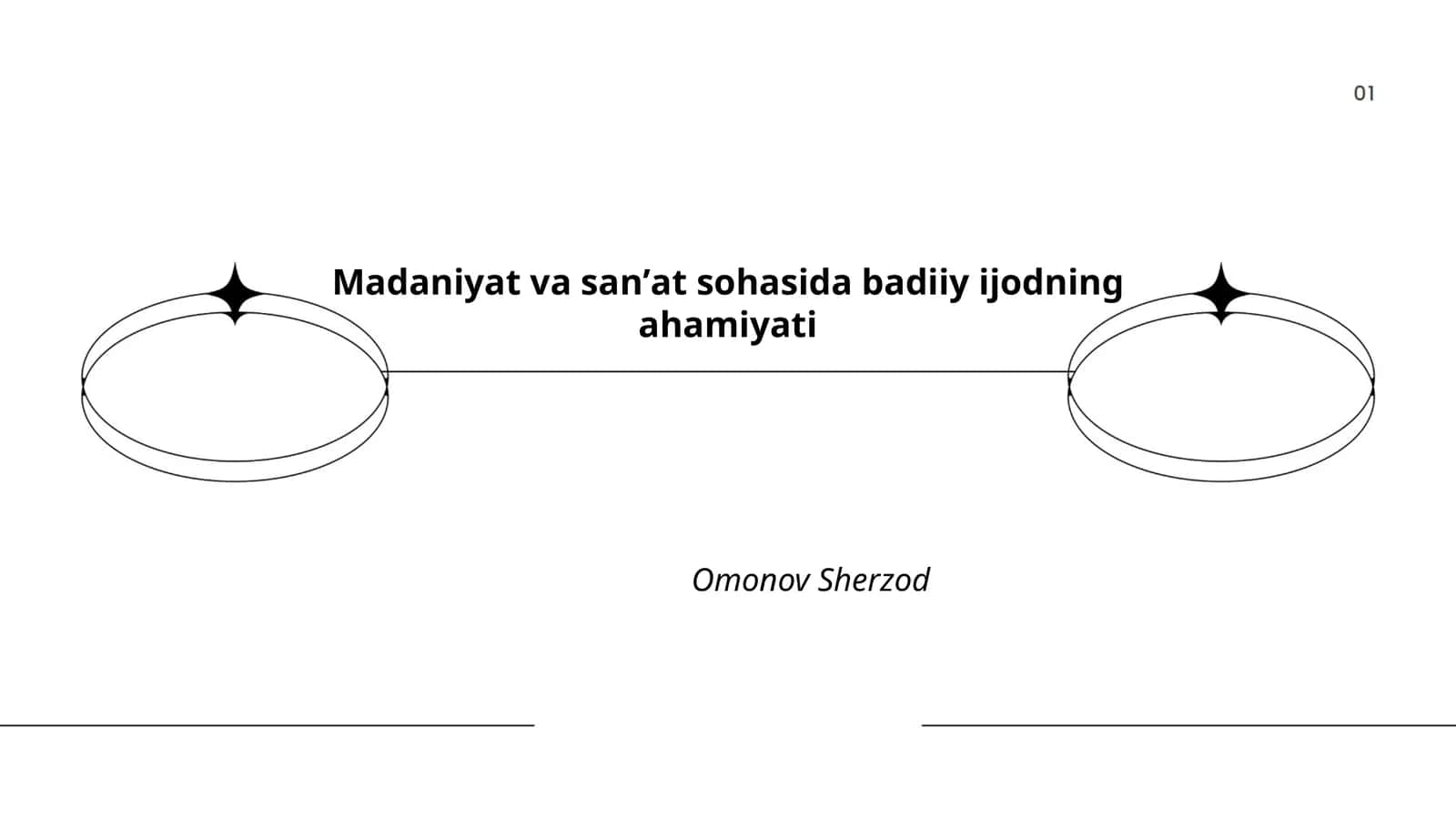 Madaniyat va sanʼat sohasida badiiy ijodning ahamiyati 1