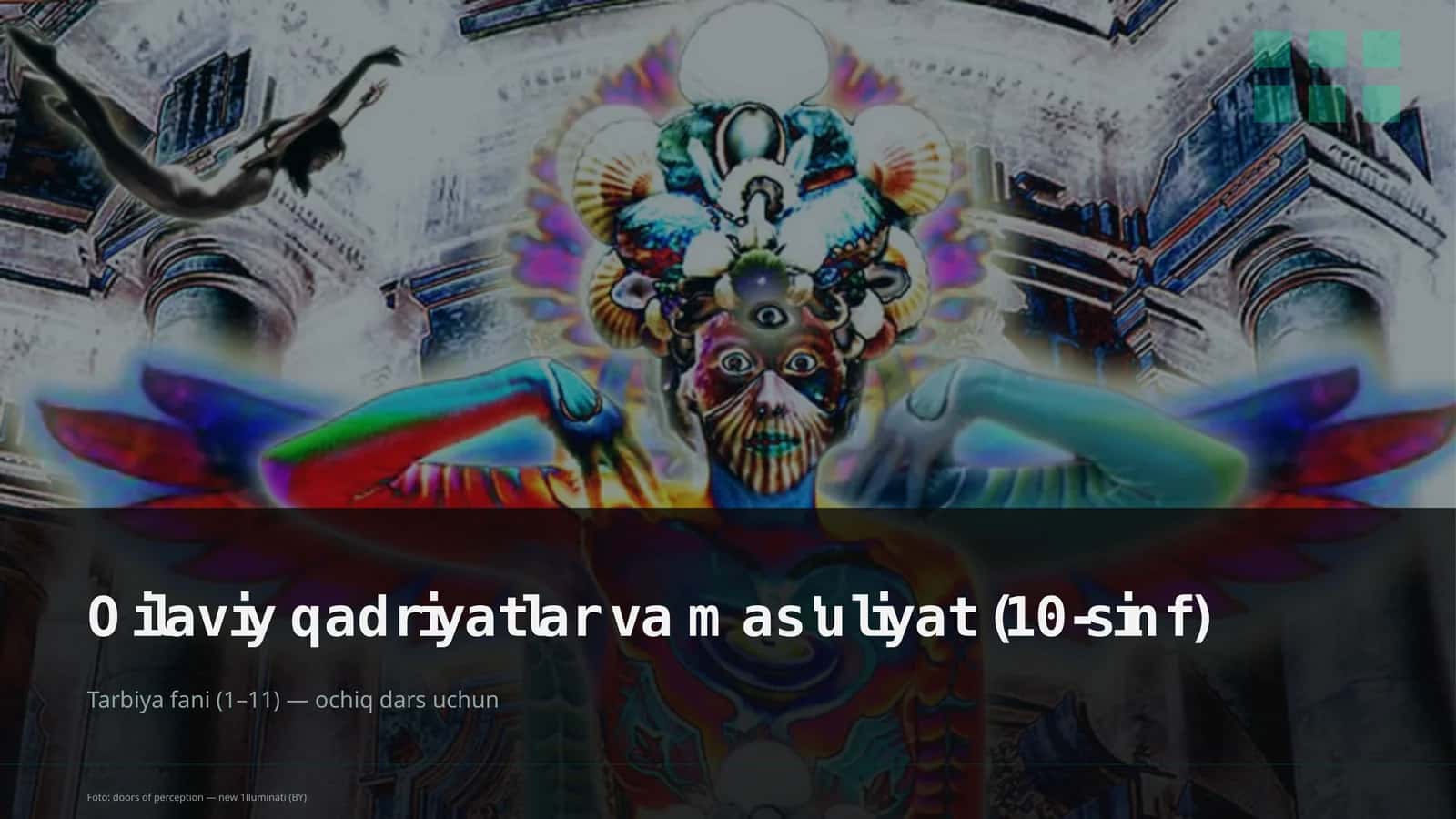 Oilaviy qadriyatlar va mas'uliyat (10-sinf) 1