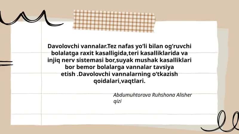 Davolovchi vannalar 1