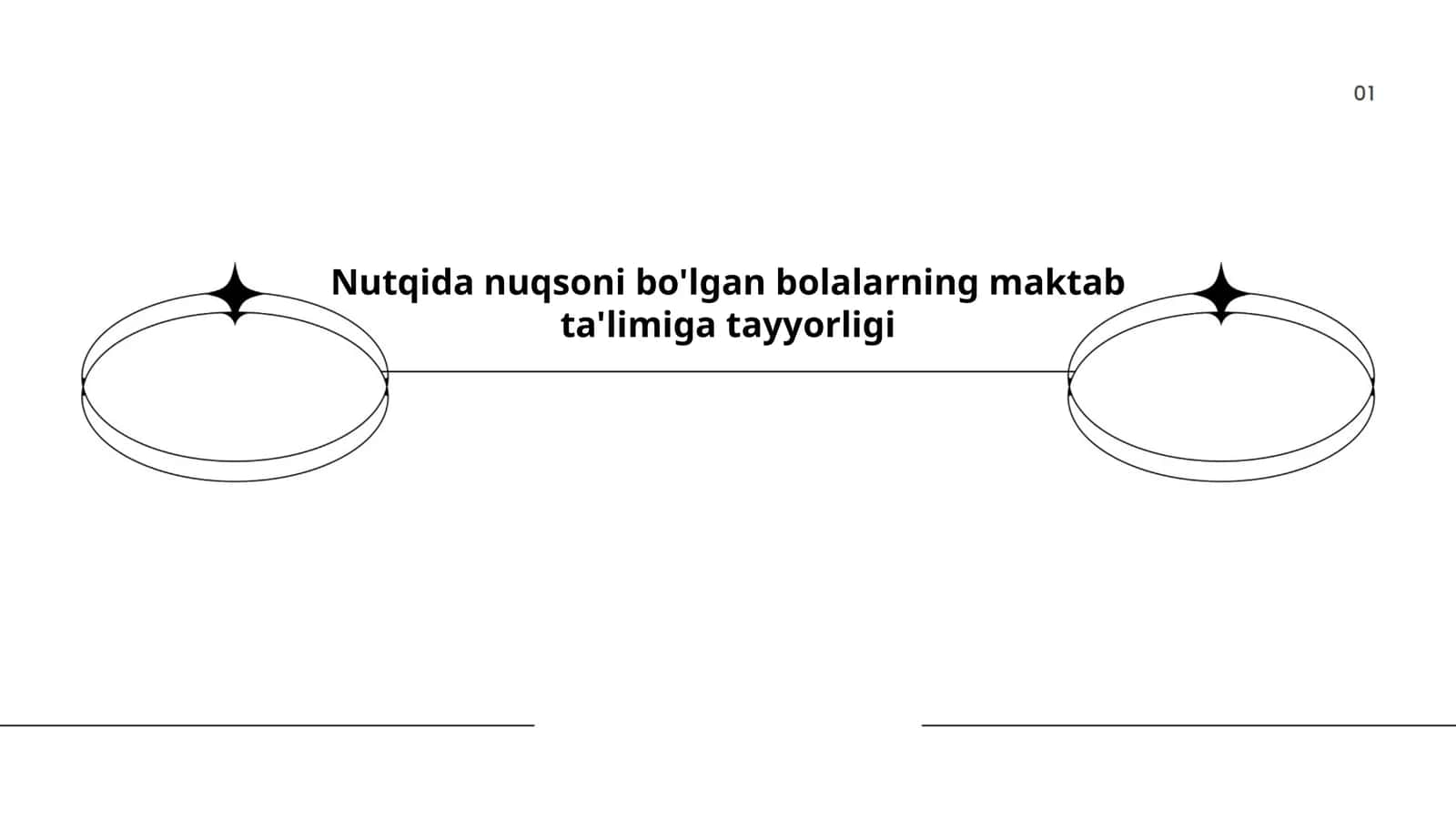 Nutqida nuqsoni bo'lgan bolalarning maktab ta'limiga tayyorligi 1