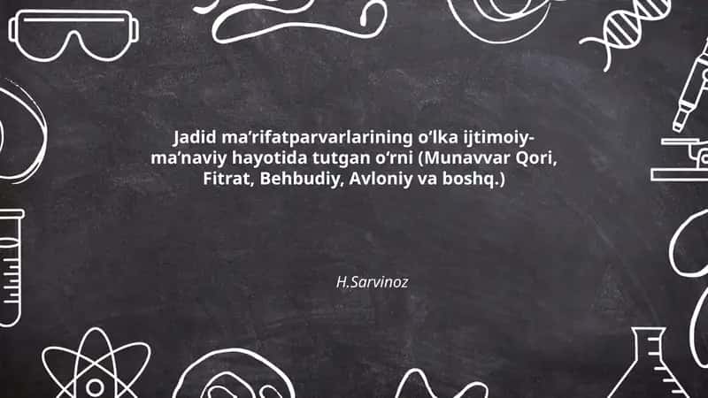 Munavvar Qoriyning o‘lka ijtimoiy-ma’naviy hayotidagi roli va ta’siri 1