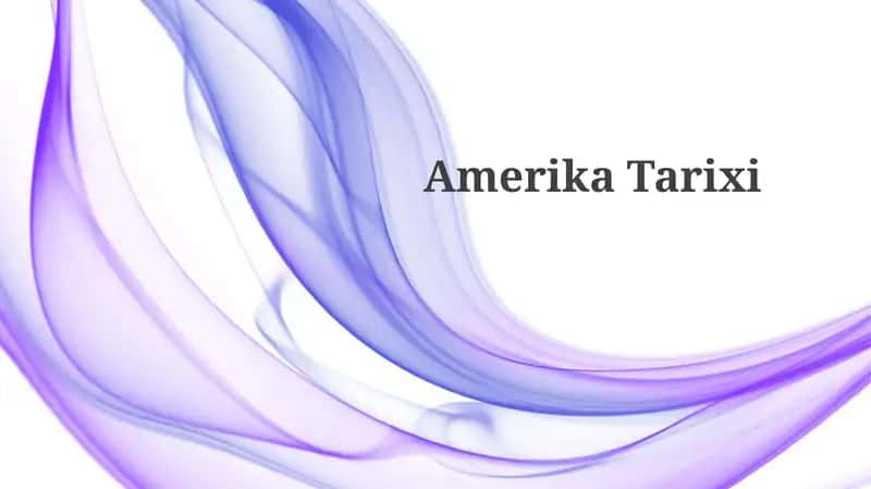 Amerika Tarixi 1