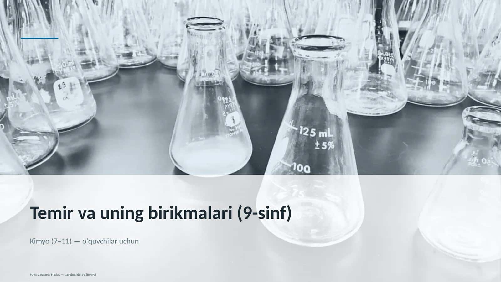Temir va uning birikmalari (9-sinf) 1