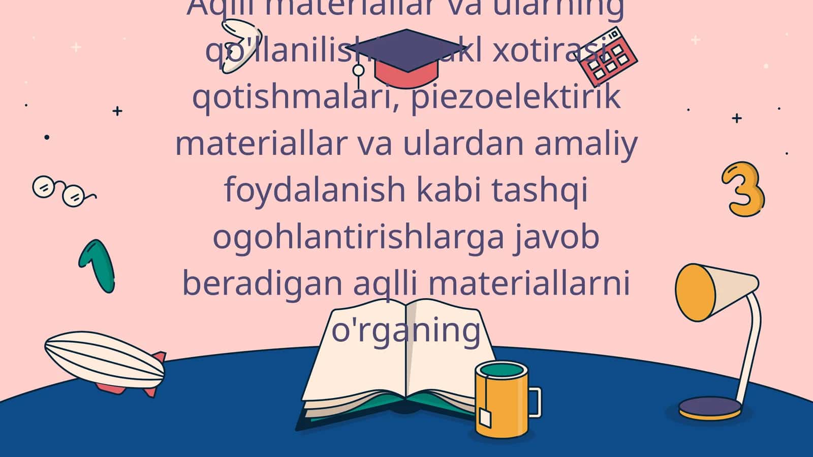 Aqlli materiallar va ularning qo'llanilishi 1