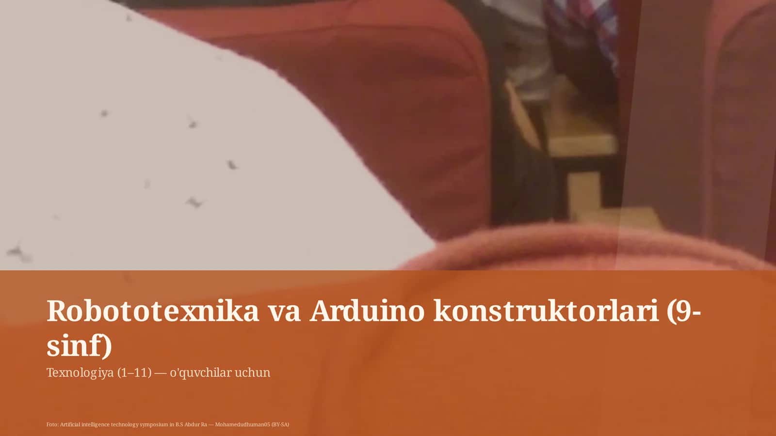 Robototexnika va Arduino konstruktorlari (9-sinf) 1