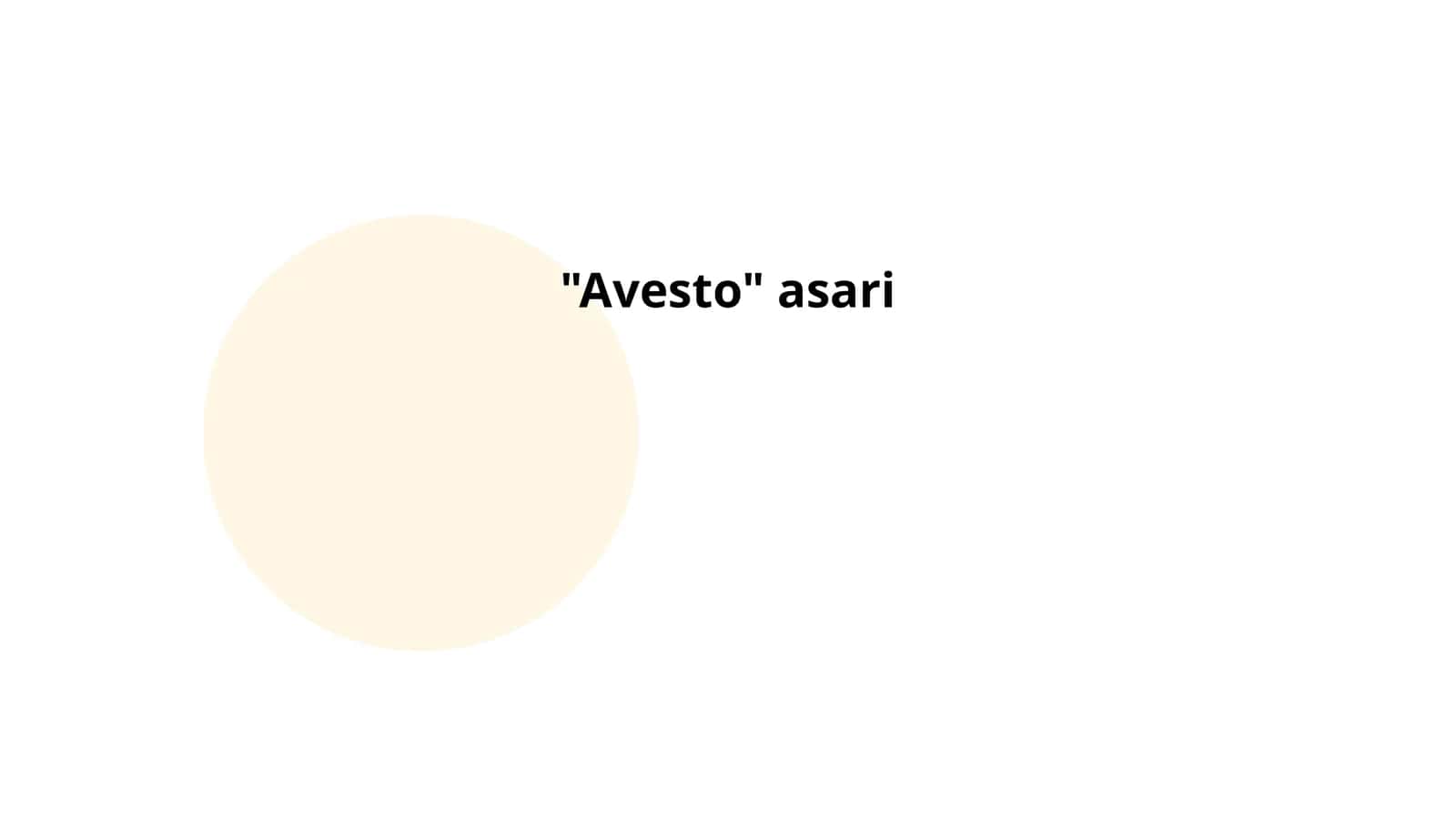 "Avesto" kitobi 1