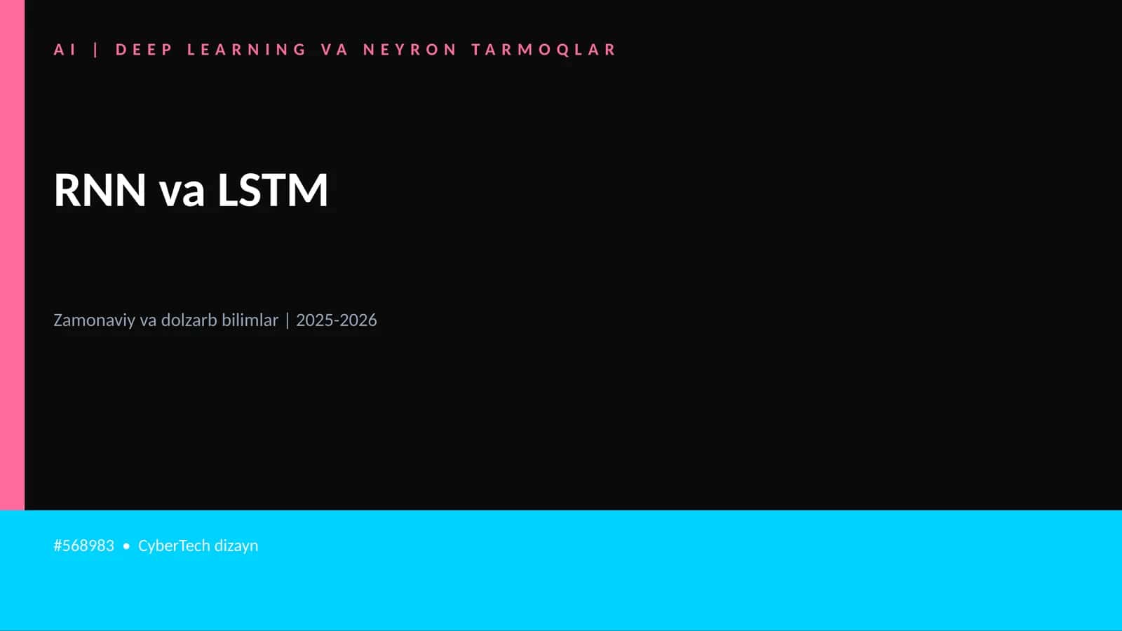 RNN va LSTM 1