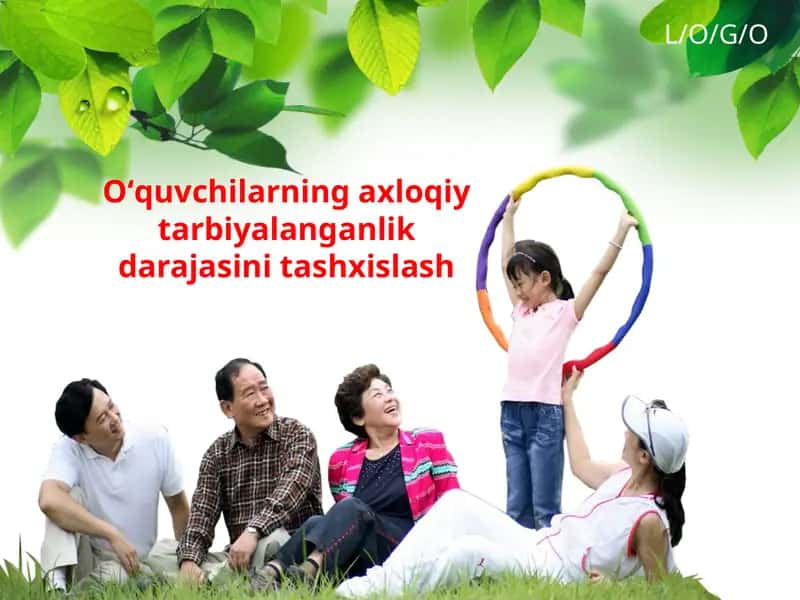 Oʻquvchilarning aqliy tarbiyalanganlik darajasini tashxislash 1