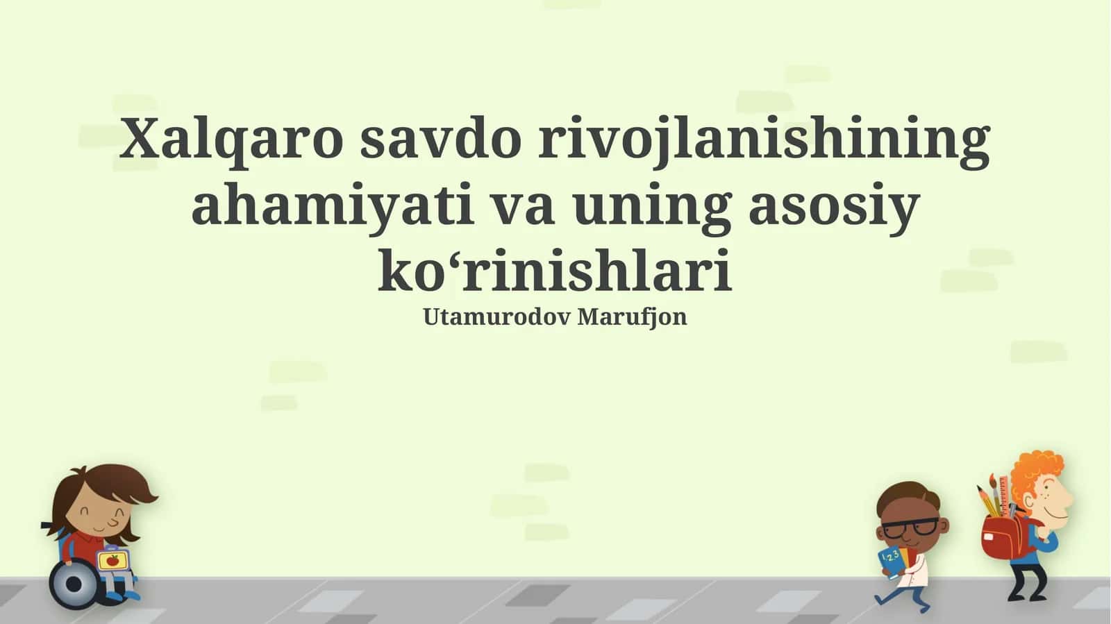 Texnologiyalar transferi 1