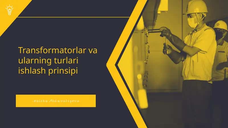 Transformatorlar va ularning turlari ishlash prinsipi 1