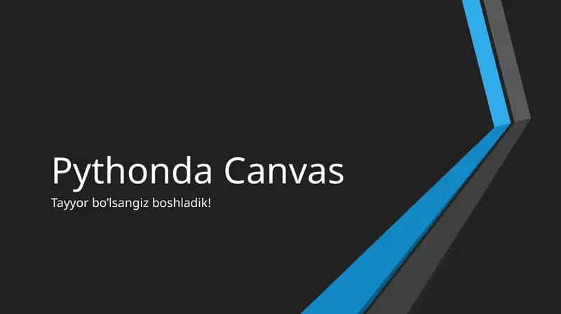 Pythonda Canvas 1