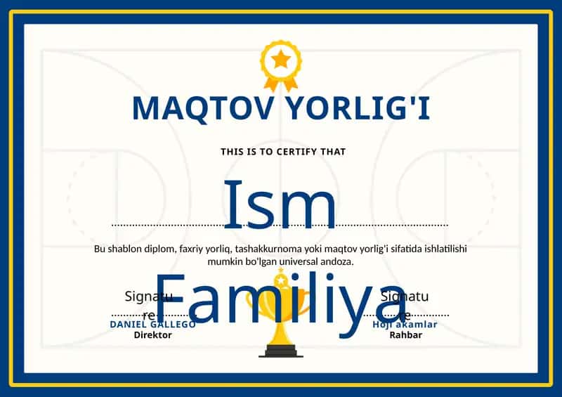 MAQTOV YORLIG'I shablon tayyor andoza 1