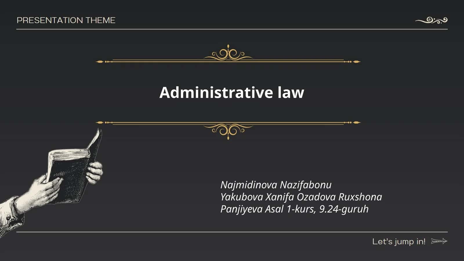 Administrative Law 1