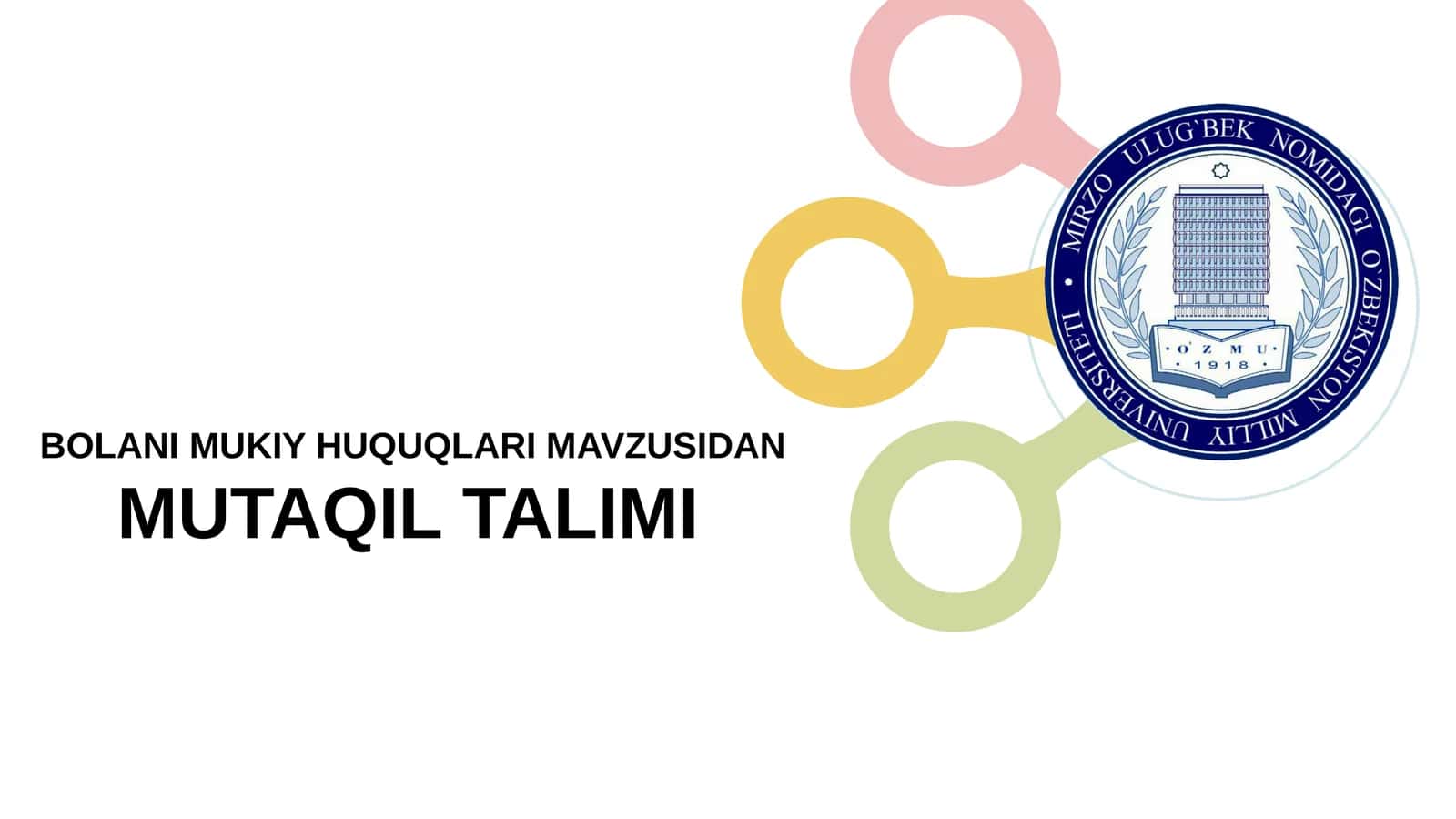 BOLANI MULKIY HUQUQLARI 1