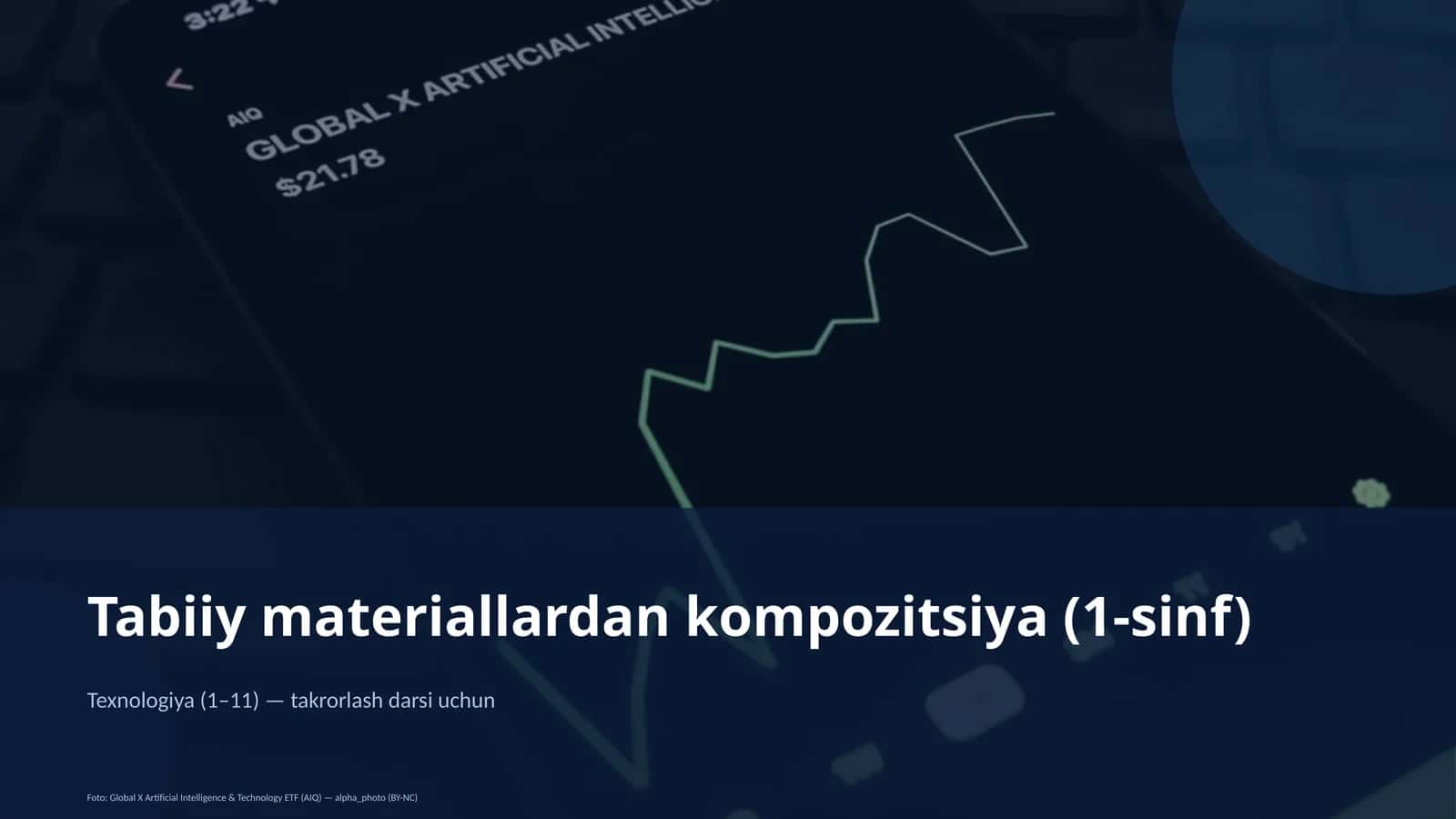 Tabiiy materiallardan kompozitsiya (1-sinf) 1