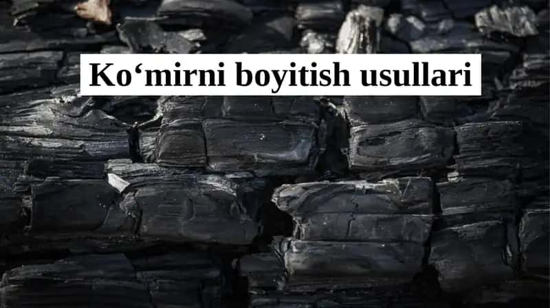 Ko‘mirni boyitish usullari 1