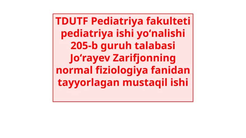 Eritrotsitlar Turlari 1