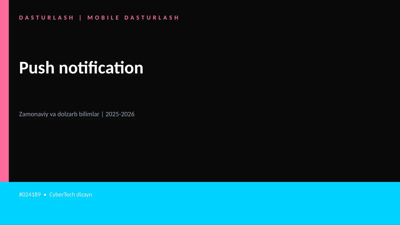Push notification 1