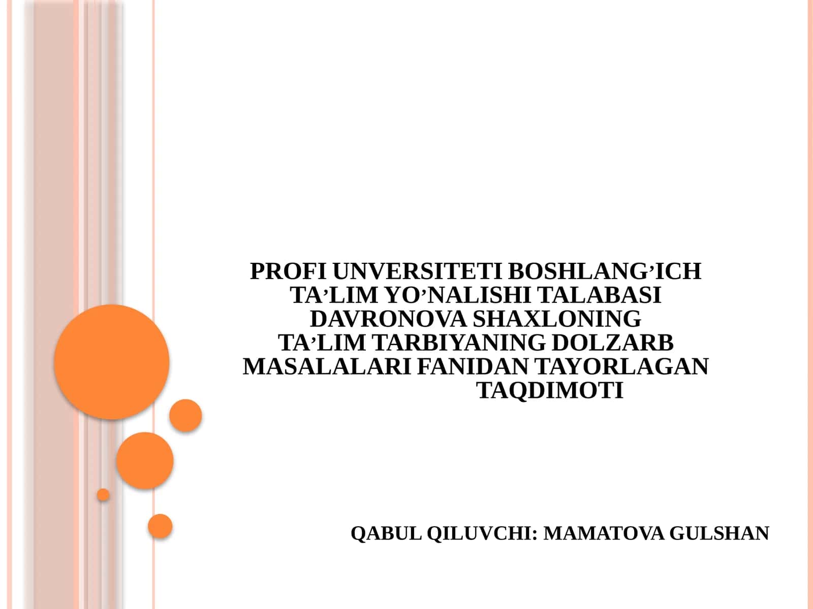 Oilada sog‘lom bola tarbiyasidagi o‘zaro munosabatlarning pedagogik-psixologik munosabatlari 1