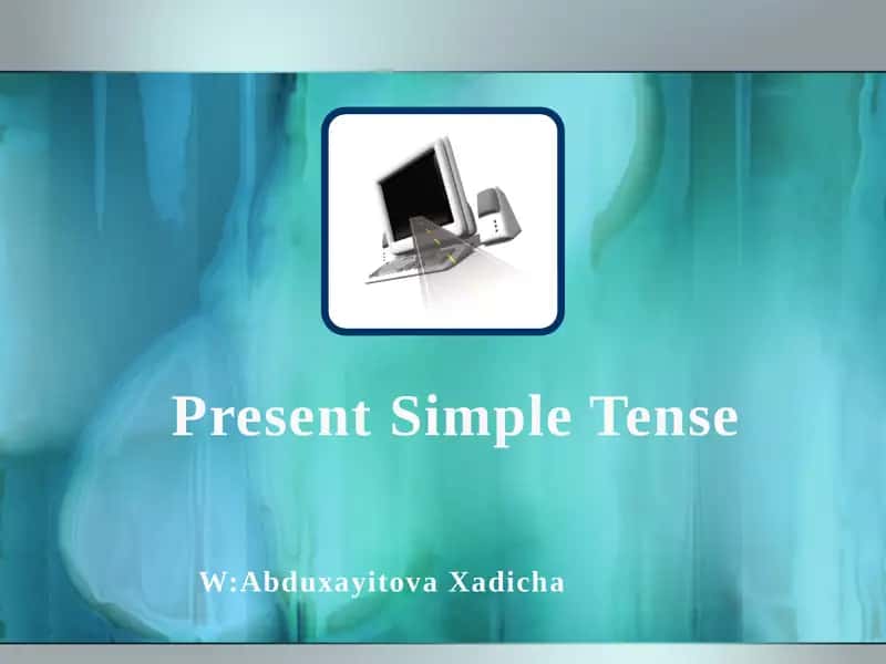 Present Simple Tense 1