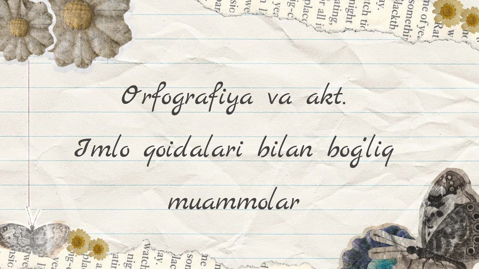 Orfografiya 1