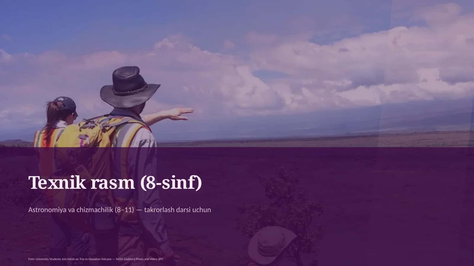Texnik rasm (8-sinf) 1