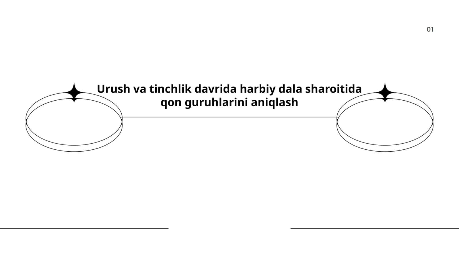 Urush va tinchlik davrida harbiy dala sharoitida qon guruhlarini aniqlash 1