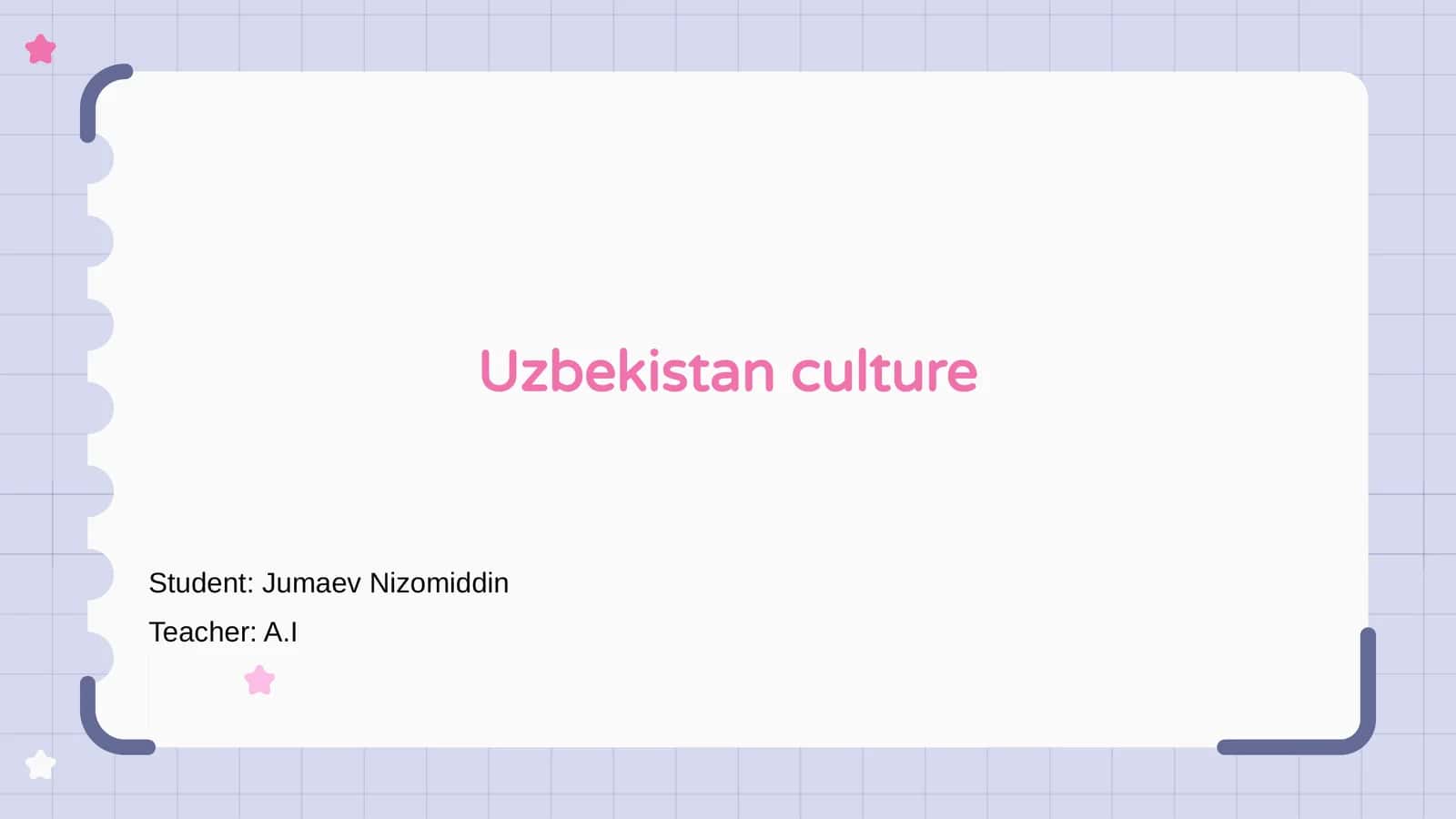 Uzbekistan culture 1