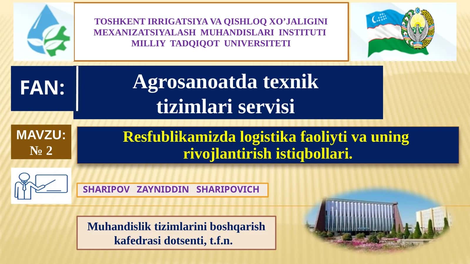 Agrosanoat datexnik tizimlari servisi 1
