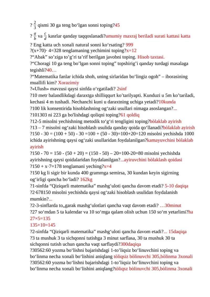 Matematika fanlar ichida shoh, uning sirlaridan boʻlingiz ogoh 1