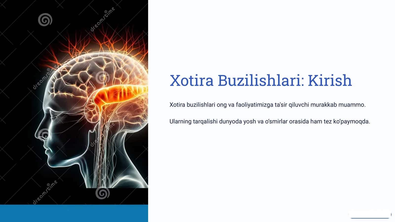 Xotira Buzilishlari 1