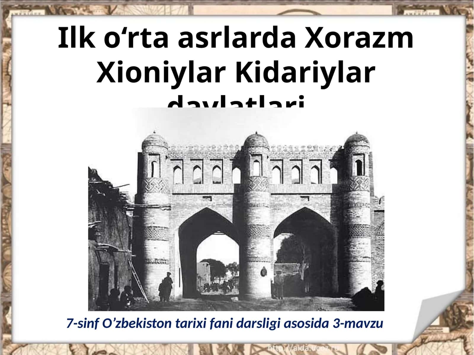 Xorazm Xioniylar Kidariylardavlatlari 1