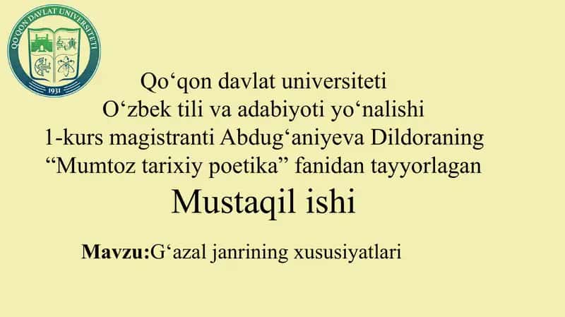 Mumtoz tarixiy poetika 1