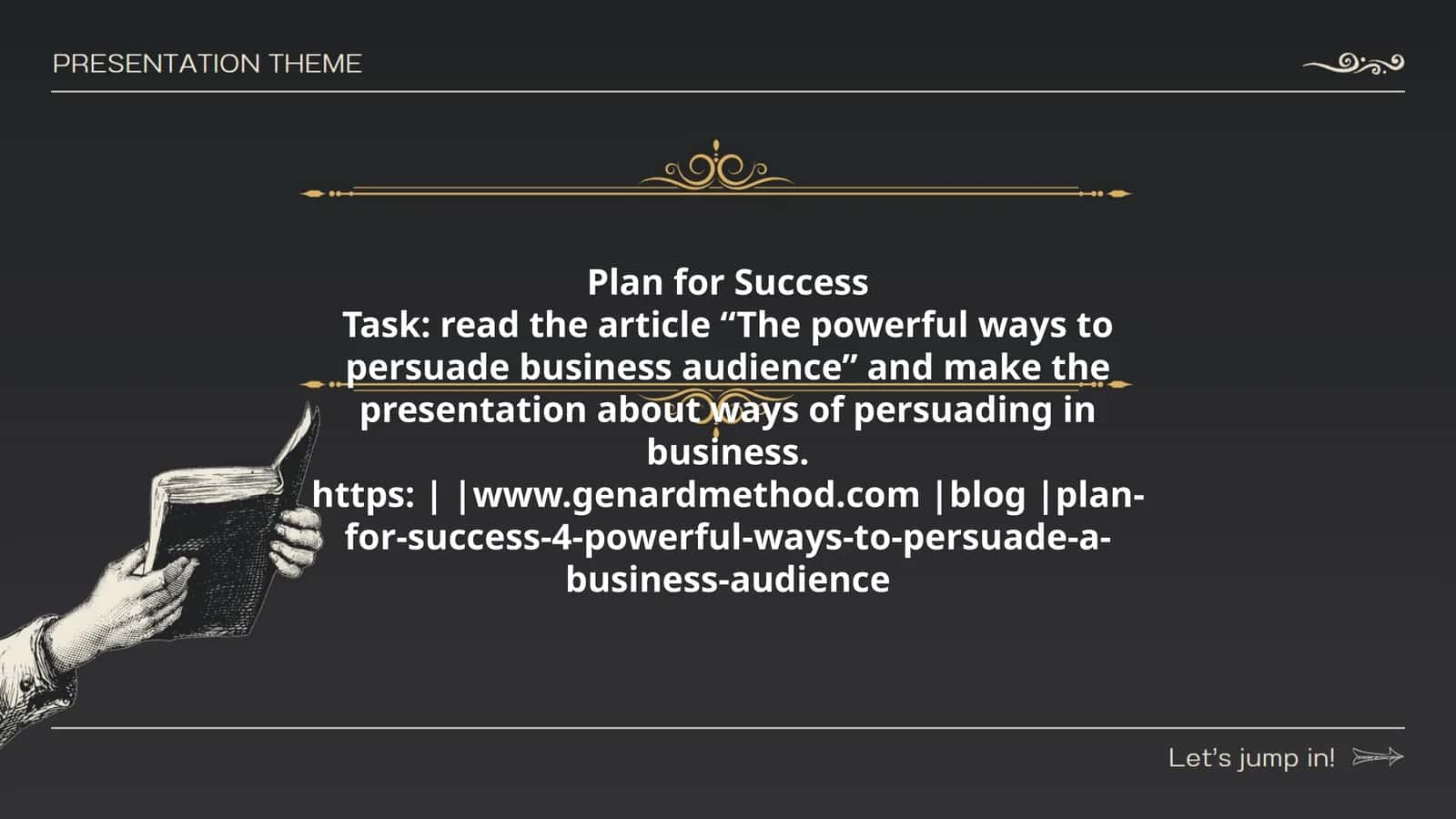 Plan for Success 1