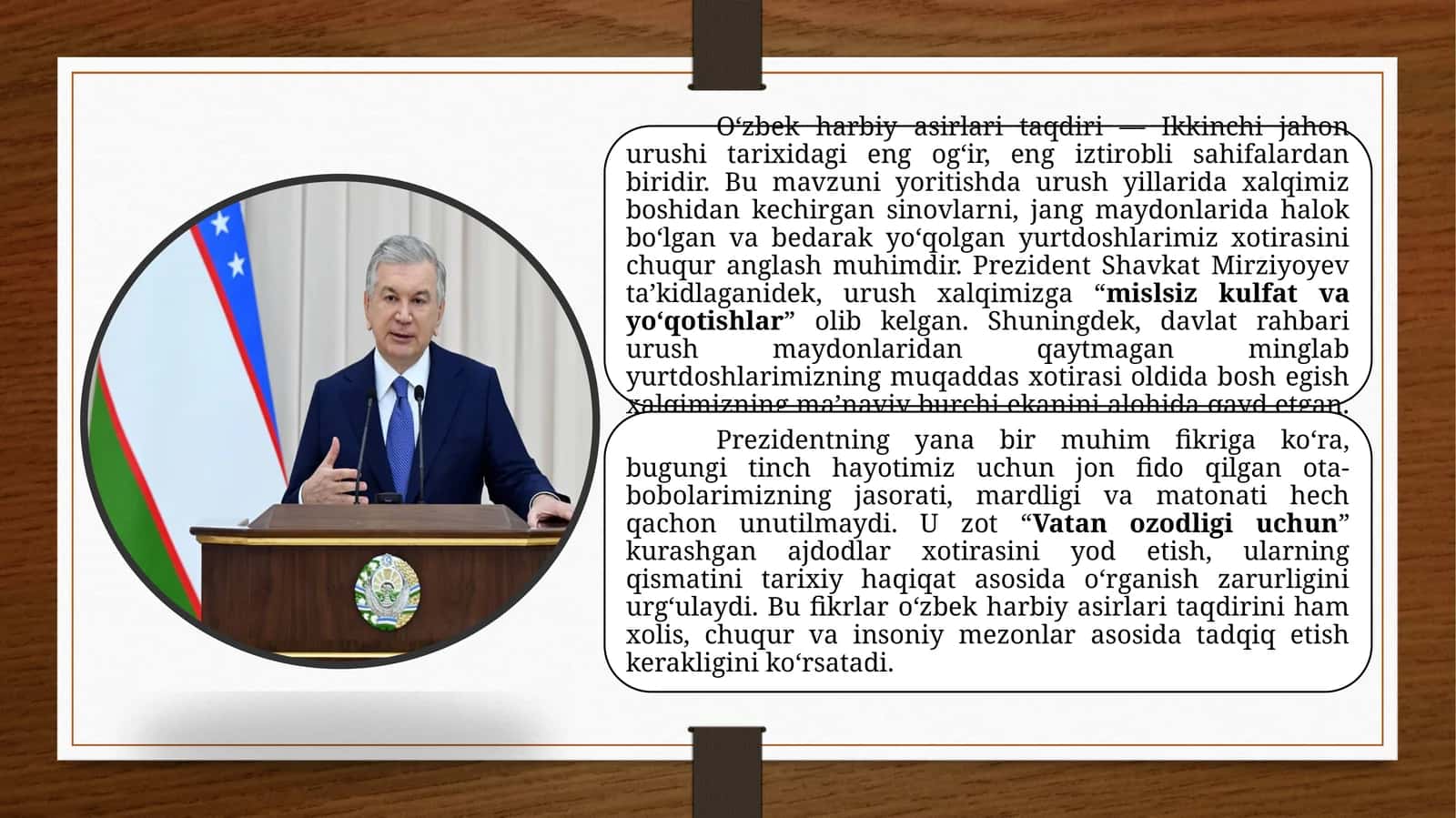 Oʻzbek harbiy asirlari taqdiri 1