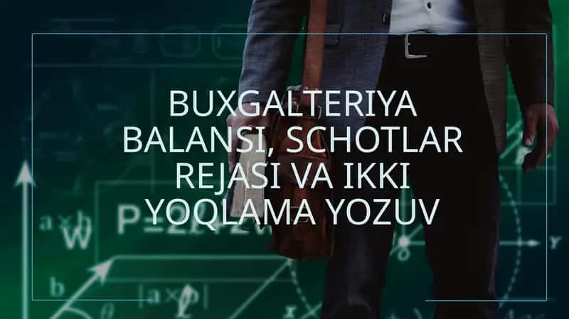 Buxgalteriya balansi 1