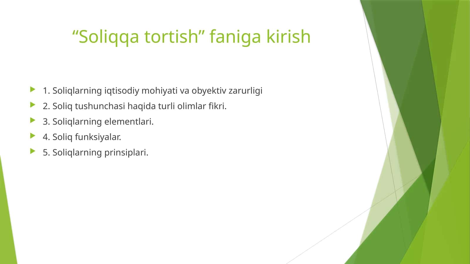Soliqqa tortish 1