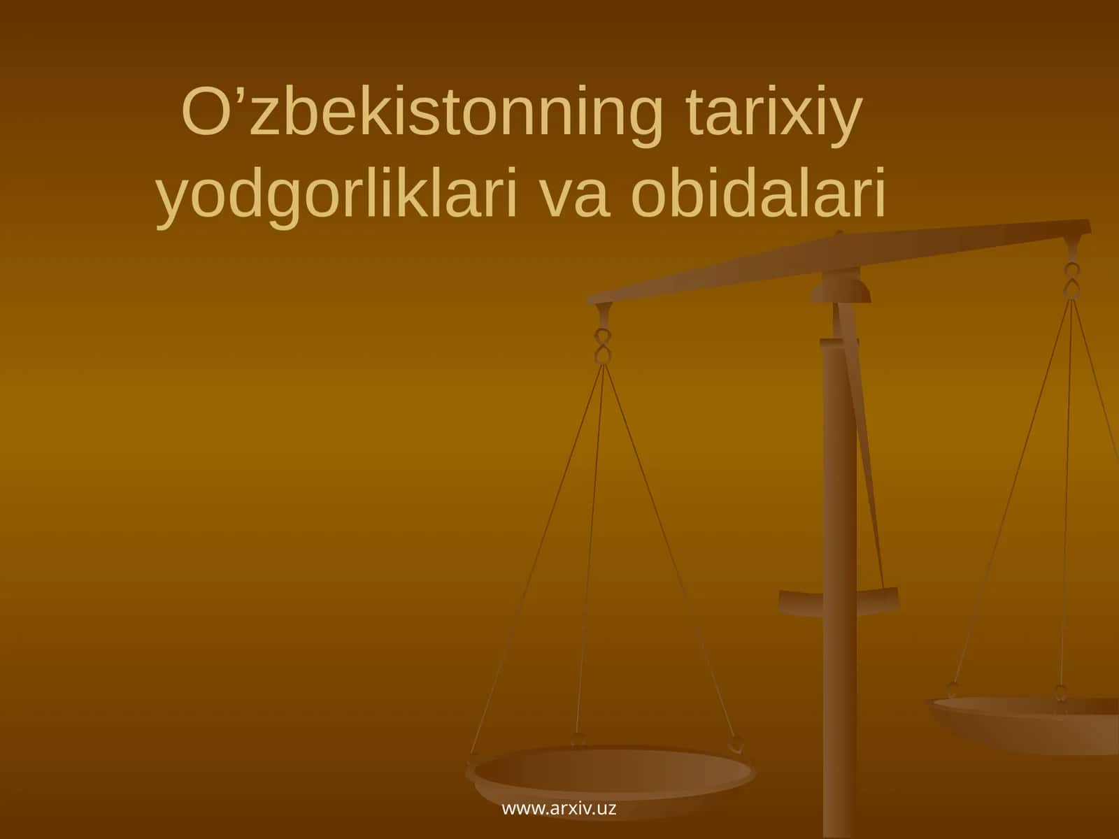 Xiva yodgorliklari 1