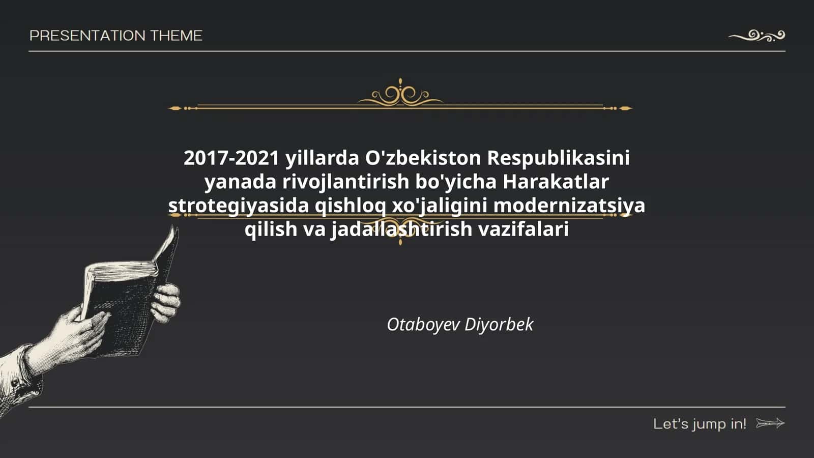 Qishloq xo'jaligini modernizatsiya qilish va jadallashtirish vazifalari 1