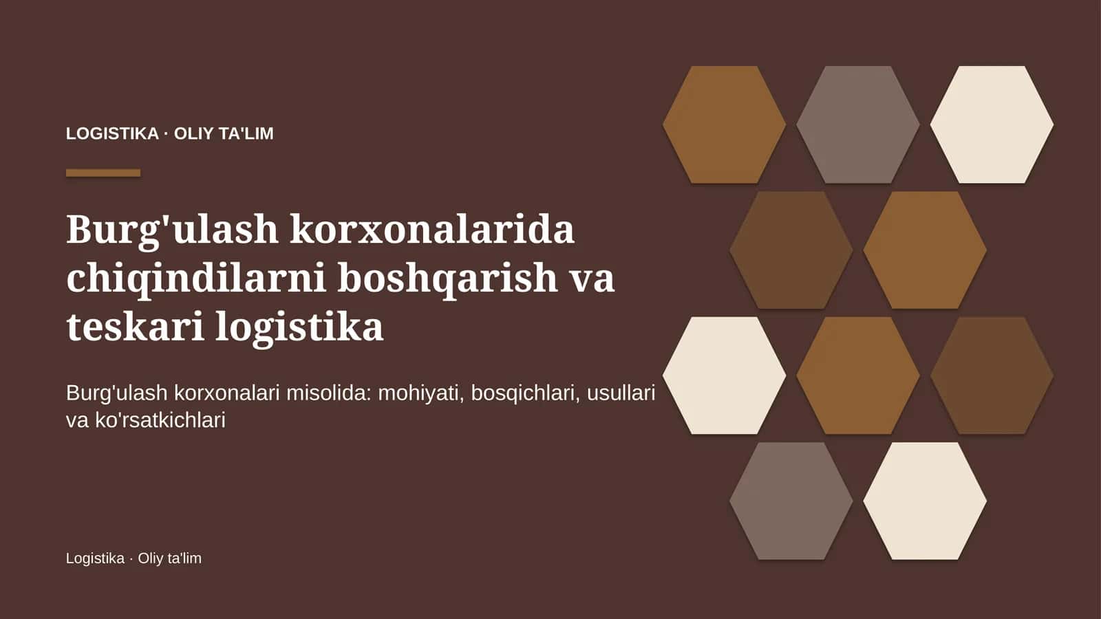 burg'ulash korxonalarida chiqindilarni boshqarish va teskari logistika 9381 1