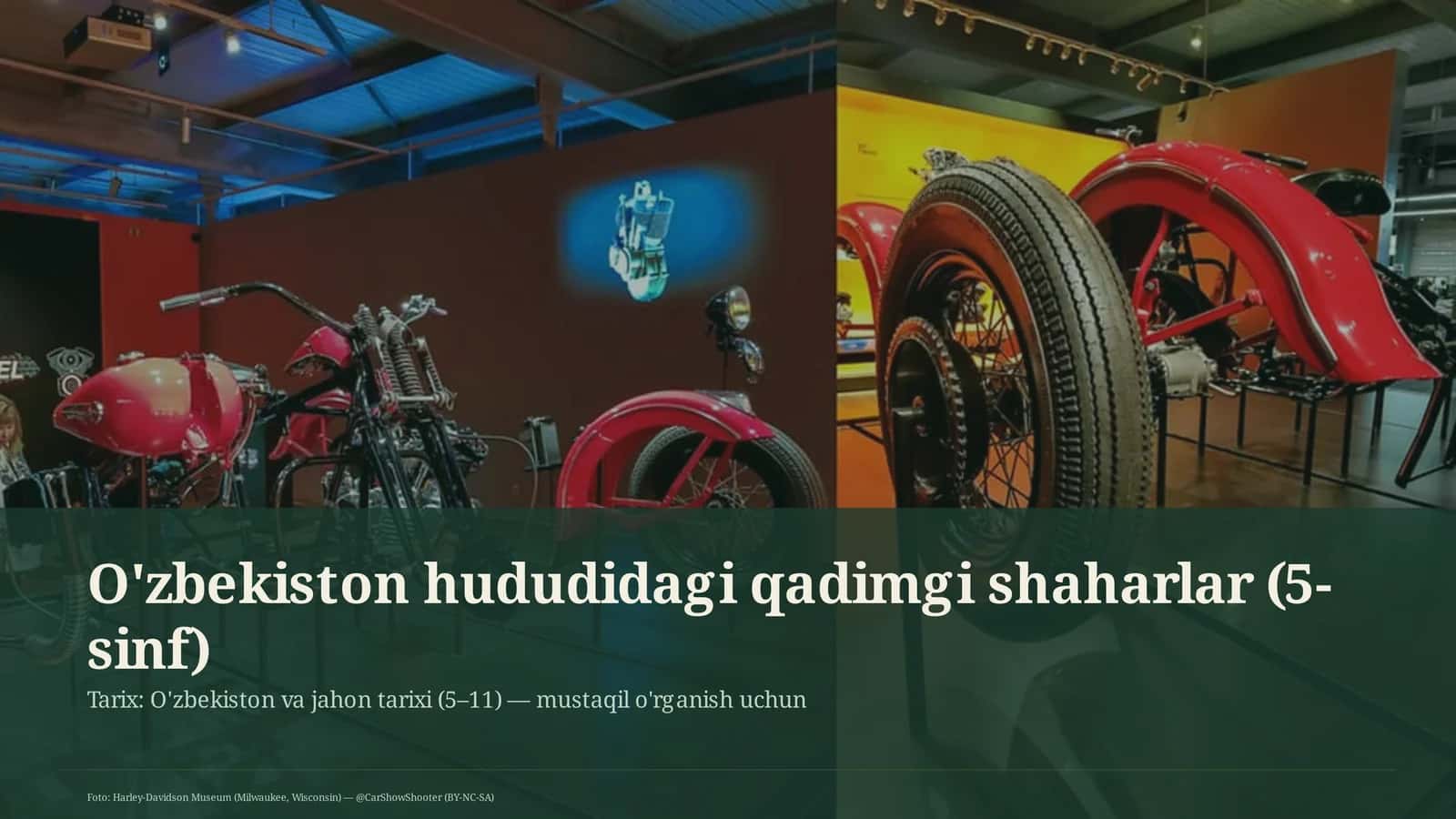 O'zbekiston hududidagi qadimgi shaharlar (5-sinf) 1