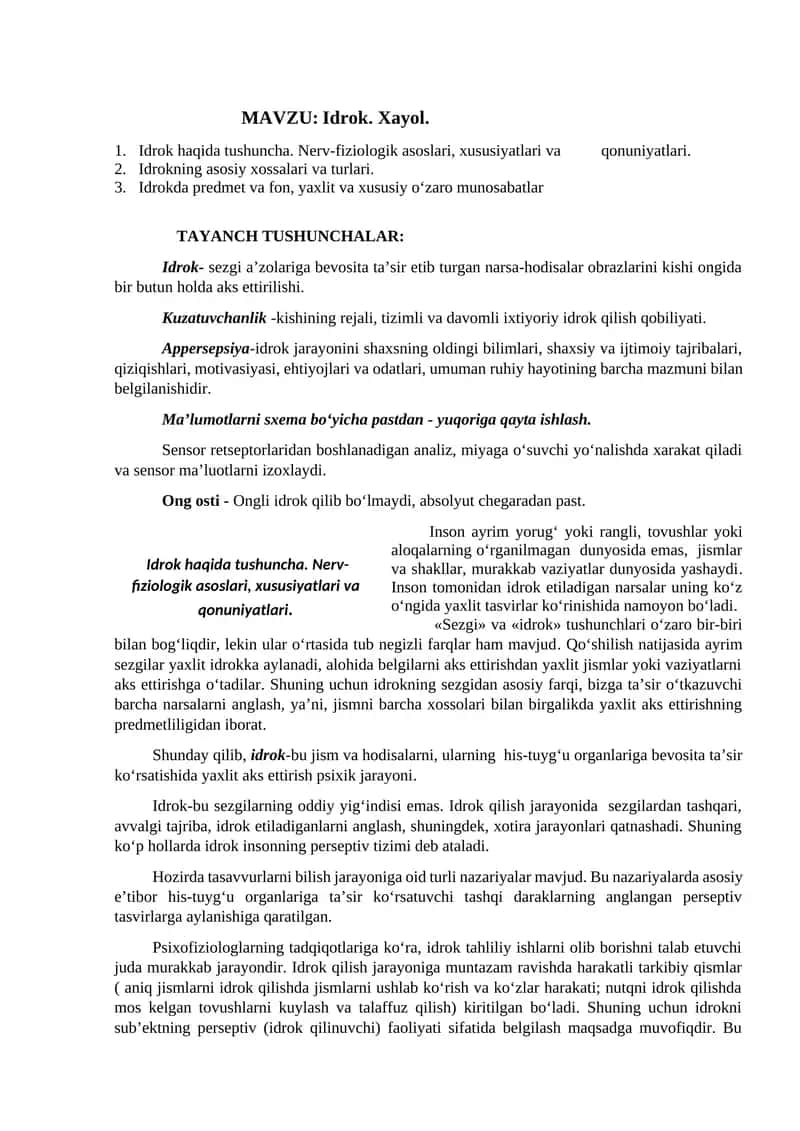 Idrok 1
