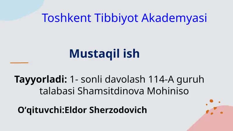 Markaziy Osiyolik buyuk hadisshunos olimlar va ularning islom madaniyatiga qoʻshgan hissasi 1